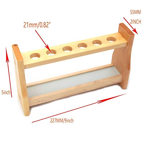 feedal Wood Test Tube Rack Labs Premium Wooden Test Tube Rack Test Tube