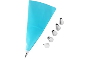 8pcs Pastry Bag Cake Decorating Nozzle Icing Decorative Kit Baking Decorative Tool Set Durability