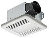 Delta Electronics (Americas) Ltd. ITG80LED Delta BreezIntegrity Series 80 CFM Fan/Dimmable LED Light, 11.3W, 1.3 Sones,