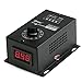 DC Speed Controller, DROK DC 6-90V 15A DC Motor Controller, Universal 0.01-1000W 16kHz PWM Stepless Brushed Motor Control, Variable Speed Control Generator Kit with Output Voltage LED Display