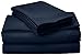 Elegant Comfort 1500 Thread Count Egyptian Quality 4-Piece Bed Sheet Sets, Queen, Deep Pockets, Navy