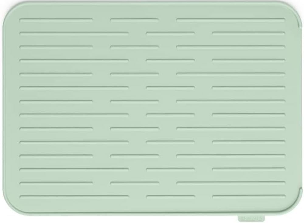 Brabantia Sinkside Silicone Dish Drying Mat Jade Green 33 x 44 cm