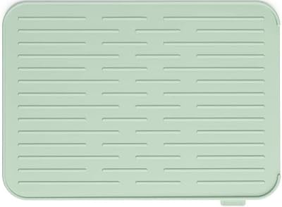 Brabantia Sinkside Silicone Dish Drying Mat Jade Green 33 x 44 cm