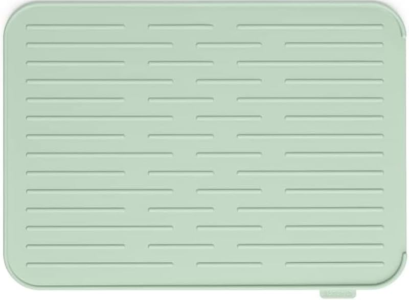 Brabantia Sinkside Silicone Dish Drying Mat Jade Green 33 x 44 cm