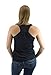 Bridesmaid | Flowy, Silky, Fashionable Racerback Women's Bridal Tank Top-Black,S