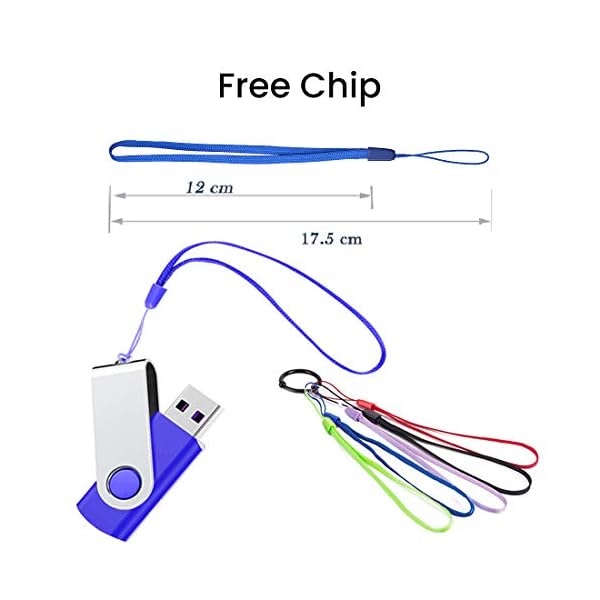 4GB USB Stick Swivel Flash Memory Drive Flash Drive USB Mmemory Sticks, 20 stück Mehrfarbig – Bild 8