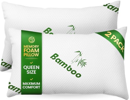 Sleepavo Cooling Bamboo Memory Foam Pillow