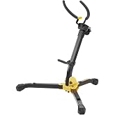 Hercules Stands DS630BB Alto/Tenor Saxophone Stand with Auto Grip
