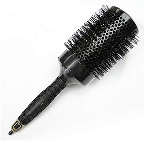 Pudwy 6 Sizes Nano Thermal Ceramic Ionic Round Barrel Hair Brush Tail Curling Comb for Hairdressing Styling Hair Beauty Tool 65 mm
