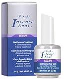 Ibd LED/UV No Cleanse Top Coat Eliminates Buffing Mirror Glass Finish.- Size 0.5 Fl.oz / 14ml