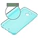 HTC Bolt Case, LK Ultra [Slim Thin] Scratch Resistant TPU Rubber Soft Skin Silicone Protective Case Cover for HTC Bolt (Mint)