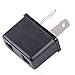 ANRANK U-A1010903AK USA to Australia/China Travel Plug Adapter (Black, 6-Pack)