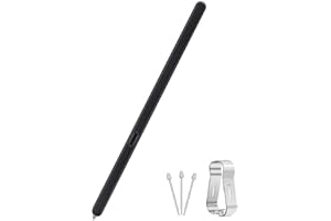 SLQ Z Fold 6/Fold 5 Slim S Pen Fold Edition 4096 Pressure Levels Compatible with Galaxy Z Fold 6/5 Phones Only, Fold 5 Pen Slim 1.5mm Pen Tip, with 3*Tips (Black)