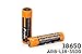 2 Pack Fenix ARB-L18 3500mAh Protected 18650 Rechargeable Li-ion Batteries with EdisonBright BBX3 Battery Carry case - Designed for TK75 TK16 TK22 TK35 PD35 PD32 TK09 are-X1 are-C1 are-C2 and Other