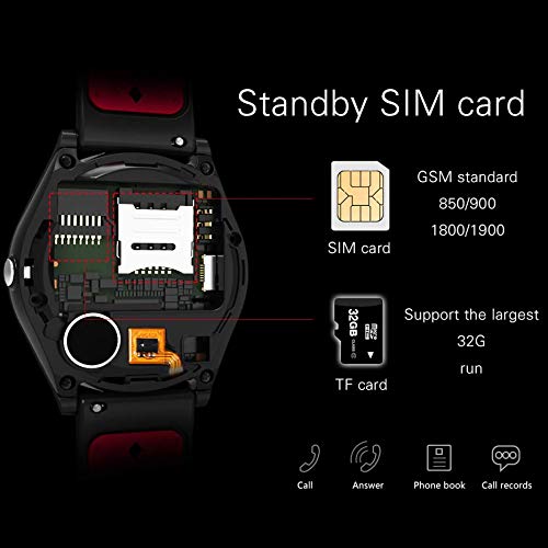 FuriGer Fitness Tracker Bluetooth Smart Watch with Heart Rate Monitor Call Reminder Activity Trackers Step Calorie Counter Pedometer Band for iOS Android Phone Men Women Kid-Black Green