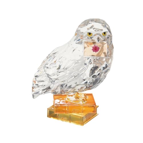 Enesco Facetas O Mundo Mágico de Harry Potter Estatueta de Hedwig A Coruja, 8 cm, Multicolorida