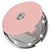 Compact Makeup Mirror,FushoP Small Makeup Mirror 1x/10x Magnifying Mirror Led Mirror Portable Travel Makeup Mirror Lighted Magnified Mirror Hand Held Magnifying Mirror Folding(Pink)