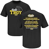 Pittsburgh Steelers Fans. Thanks Troy. Troy Polamolu Tribute T-Shirt (Sm-5x)