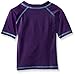 Kanu Surf Girls UPF 50+ Sun Protective Rashguard Swim Shirt, Karlie Purple, X-Large (14/16)