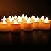 Electric Candles, Flameless Tea Candles Glowing Color with Remote control and Timer Perfect Realistic Battery-Powered Decoration Parties Events Tea Light Candles (24Pack)