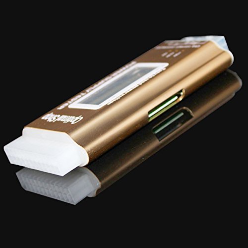 Optimal Shop 20/24 4/6/8 PIN 1.8" LCD Computer PC Power Supply Tester -Golden