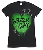 Green Day Green Heart Girls T-Shirt