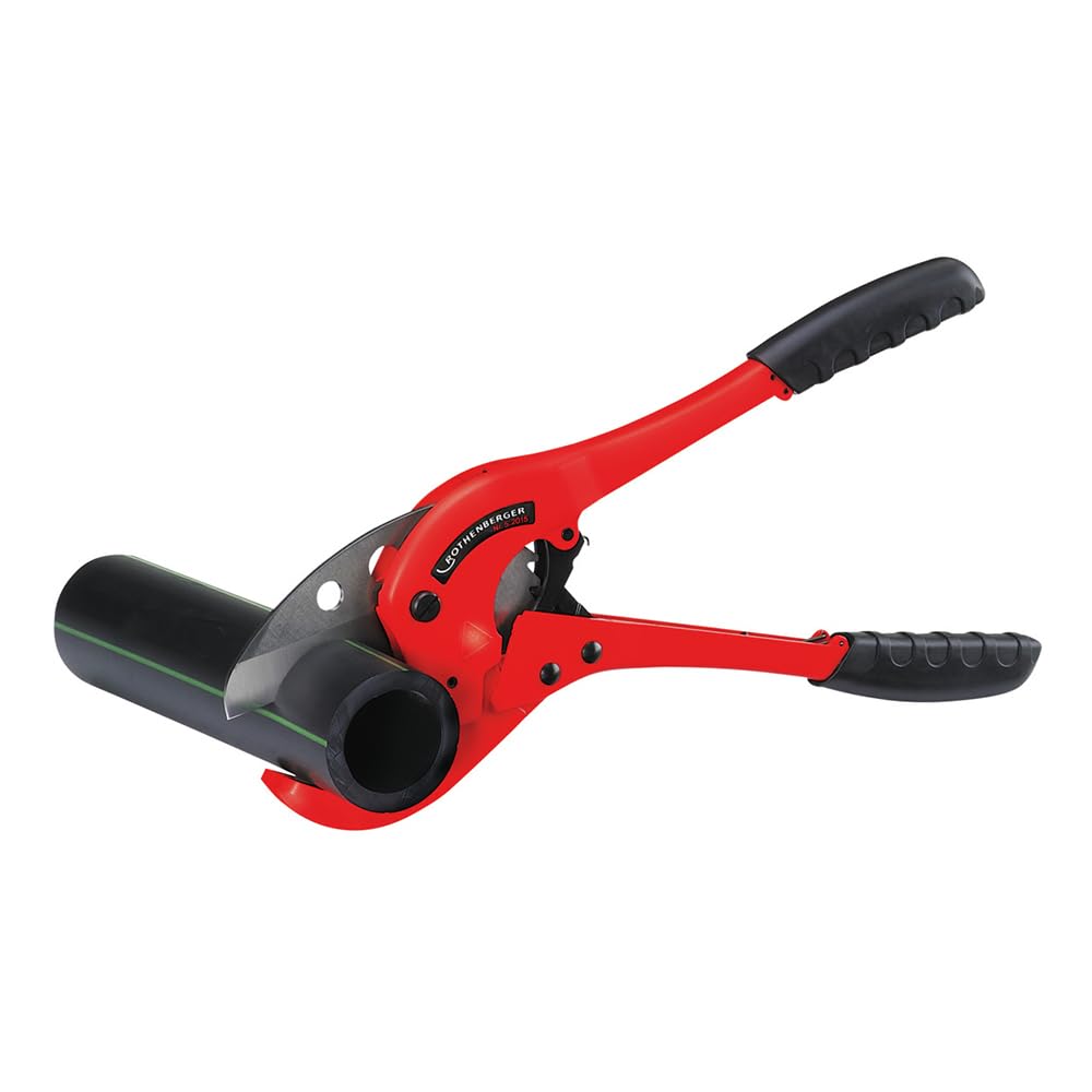Rothenberger 52015 "ROCUT 75 0-75" Plastic Pipe Shears - Black/Silver/Red — image 1