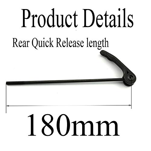 image for RuiLing 1 Pair Bike Wheel Hub Front and Rear Skewers Clip MTB Mountain