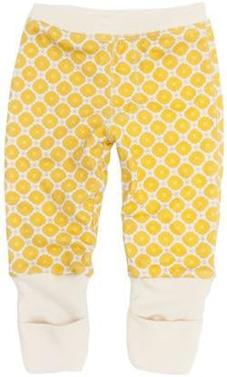 OMHome Reversible Pants - Mustard-6-12 Months