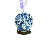 Jslife 3D Effect Glass Colorful Air Humidifier