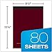 Ampad Gold Fibre Designer, Planning Pad, Size 8-1/2 x 11-3/4, Assorted covers, Quad Ruling, 80 Sheets Per Notebook (20-822)