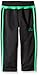 adidas Little Boys' Tiro Pant, Black/Green, 7