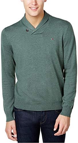 メンズ スプリングフィールドニット 価格 交渉 送料無料 ショールカラーセーター リブトリム