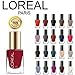 L'oreal Finger Nail Polish Color Lacquer Set 10-Piece All Different Colors No Repeats