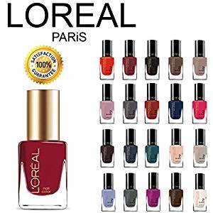 L'oreal Finger Nail Polish Color Lacquer Set 10-Piece All Different Colors No Repeats L'oreal Finger Nail Polish Color Lacquer Set 10-Piece All Different Colors No Repeats