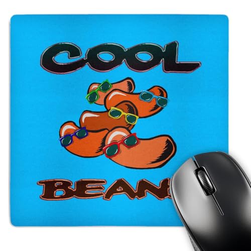 3drose Funny Cool Beans Saying Food Humor Design - Mouse Pad
