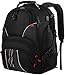 Large Bookbag,17Inch Laptop Backpack with Anti Theft Pocket for Men & Women,TSA Friendly Travel Laptop Backpack with Luggage Sleeve,Water Resistant College School Backpacks for Teen Boys & Girls,Black