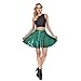 AISKLY Fish Scales Skirts Women Casual Cute Above Knee Mini Flared Skater skirt, YL-2001, X-Large