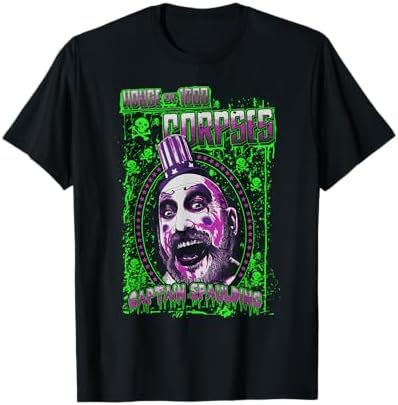 Amazon.com: Rob Zombie Captain Spaulding Museum T-Shirt : Clothing