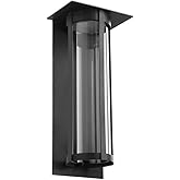 Quorum Lighting 710-18-69 Outdoor Wall Lantern, 1-Light LED 11 Watts, Textured Black