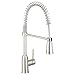 Pacific Bay Rainier Pull-Down Kitchen Sink Faucet (Brushed Satin Nickel)