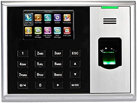 YYZLG Ua300 Fingerprint Attendance Machine Tcp/Ip Time Recorder, Biometric Fingerprint Password Attendance Machine