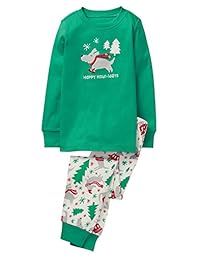 Gymboree pijamas ajustados de algodón para niños, 2 unidades