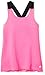 Starter Girls' Stretch Elastic-Strap Tank Top, Amazon Exclusive, Power Pink, L (10/12)