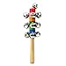 Zeavola 2Pcs Colours Baby Bells on Wooden Handle