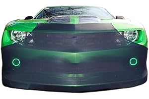 MIDWEST CORVETTE Camaro NoviStretch Front Bra High Tech Stretch Mask Fits: All 5th Gen 2010 Through 2015 Camaros Black