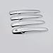 EAG 07-10 Ford Edge/06-12 Ford Fusion/05-14 Ford Mustang/06-07 Lincoln Zephyr/07-10 Lincoln MKX/07-12 Lincoln MKZ ABS 4 Door Handle Cover Triple Chrome Plated