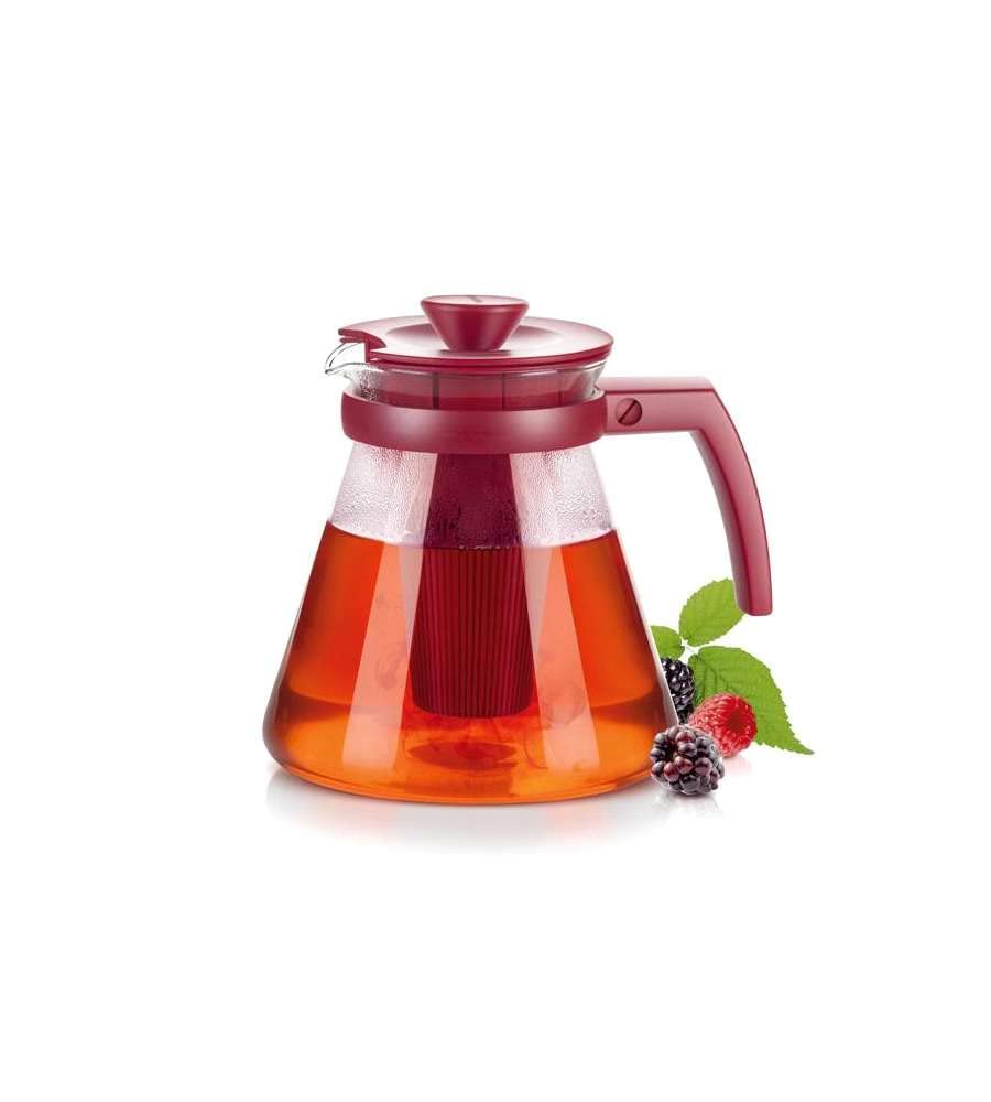 Tescoma Teo Tone 646623.20 Pot 1.25 L Red with Teesieben