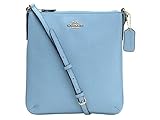 Coach Crossgrain Leather North/South Crossbody 36063 Bluejay