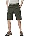 CQR CQ-TSP202-GRN_42 Men's Tactical Lightweight Utiliy EDC Cargo Work Uniform Shorts TSP202